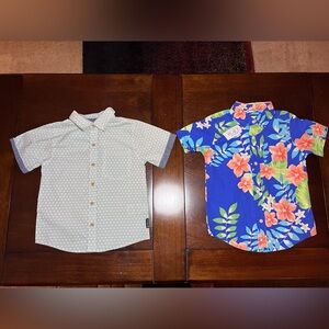 The Children's Place Floral Button-Up Shirt
